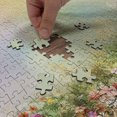 thumbnail image 4 of Ambesonne Flower Jigsaw Puzzle, Spring Flower Nature, Heirloom-Quality Fun Activity for Family Durable Cardboard, 1000 pcs, Multicolor, 4 of 5