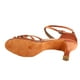 thumbnail image 4 of Zapatos Latinos Suaves Y Cómodos Para Mujer, Zapato Cha Cha De Baile A La Moda Con Tela De Satén Importada Y Cuero Antideslizante De Alta, 4 of 7