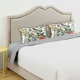 thumbnail image 3 of Yayeee Pillow Case Set of 2 Standard Size Wrinkle Resistant Pillowcase Soft Envelop Closure Light Green Floral Print Cover Bedroom Decor, 3 of 7