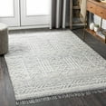 thumbnail image 5 of Hauteloom Clintwood Wool Living Room, Bedroom Area Rug - Bohemian, Transitional - Medium Gray, Charcoal, Cream - 2' x 3', 5 of 10