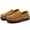 Brown, variant on Northblanc Men's Slippers Warm Soft Plush Memory Foam House Slippers for Men Comfortable Bedroom Moccasin Slipper Non-Slip Indoor Outdoor