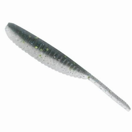 Yamamoto Shad Shape Worm 3 Green Gizzard 10pk