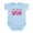 Sky Blue, variant on CafePress - Breast Cancer Awareness My Mom Won Body Suit - Baby Light Bodysuit, Size Newborn - 24 Months