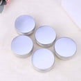 thumbnail image 2 of MasteelfCA 10Pcs Round Aluminum Storage Box Pasty Fluid Powder Solid Body Pill Aluminium Specimen Box (80g 68*35 Screw Thread), 2 of 9