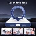 thumbnail image 2 of for iPhone 14 Pro Max Case with 360° Rotatable  Ring Stand [Compatible with Mag-Safe][-Grade Protection] Translucent Back iPhone 14 Pro Max Phone Case 6.7" for Women Men,Blue, 2 of 8