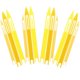 thumbnail image 2 of Fishing Netting Needle Repair Kits Durable Netting Needles For Fishing Enthusiasts Yellow Plastic Reusable Netting Shuttle Set 20Pcs, 2 of 5