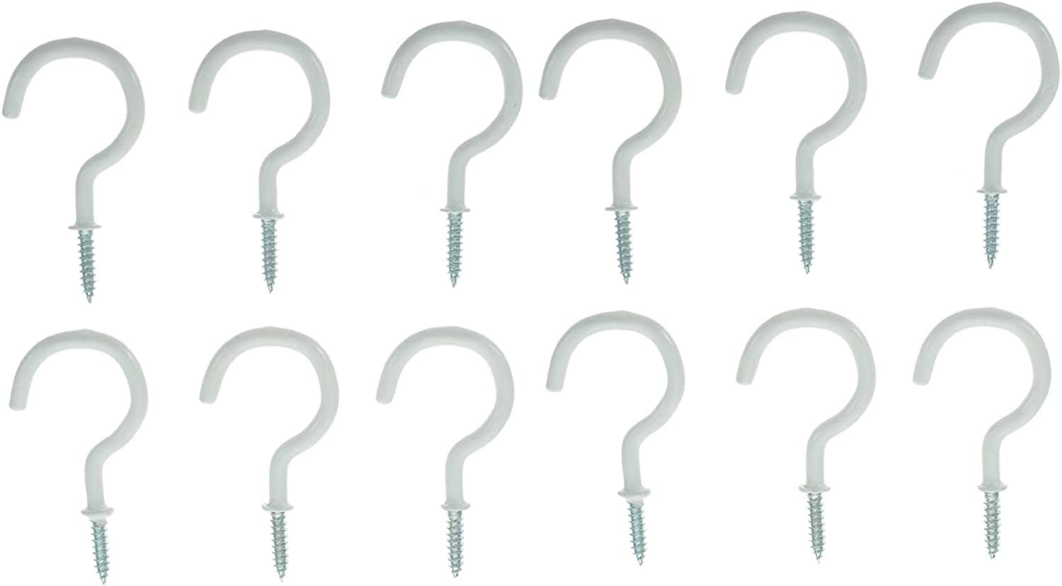 48 Pcs Screw Hook Wall Mounted Hooks Outdoor Towel Hooks Ceiling Hooks