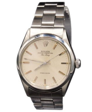 Pre-Owned Mens Vintage Rolex Stainless Steel Air-King Watch Ref. 5500