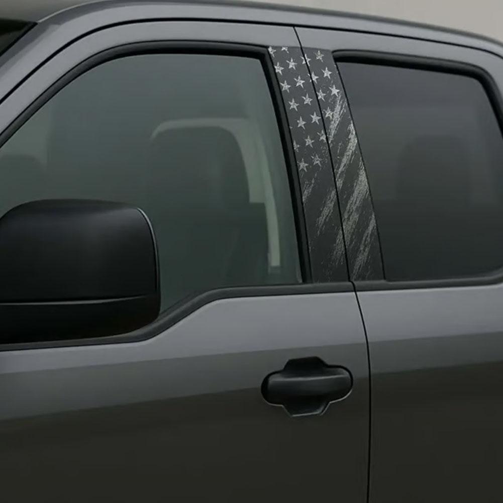 Autocollants Personnalisés Pour Pilier B De Voiture - Lot De 2, Vinyle Imperméable, Décoration Auto