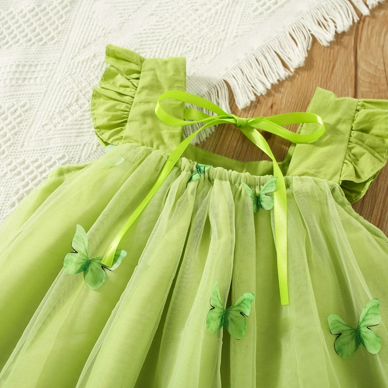 RIJOPUTY Girls Maxi Dress Green Dress for Girls 12-18 Month Girl Clothes  Spring Girls Outfit Sets Girls Skirt Outfit Infant Girl Outfits Dance Outfit  Toddler Girl 3t Girl Outfits Black Baby Girl -