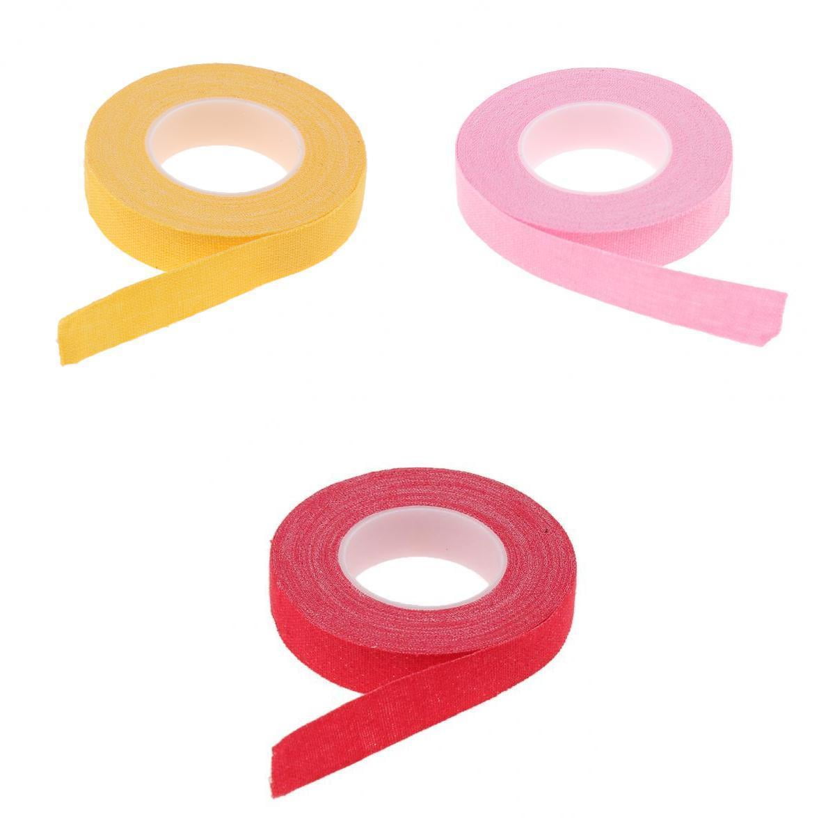 3Pcs of Set Allergy Adhesive Tape Guzheng Pipa Stickers Yellow Pink Red