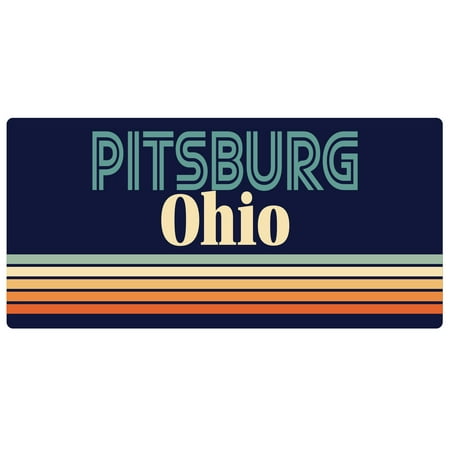 

Pitsburg Ohio 5 x 2.5-Inch Fridge Magnet Retro Design