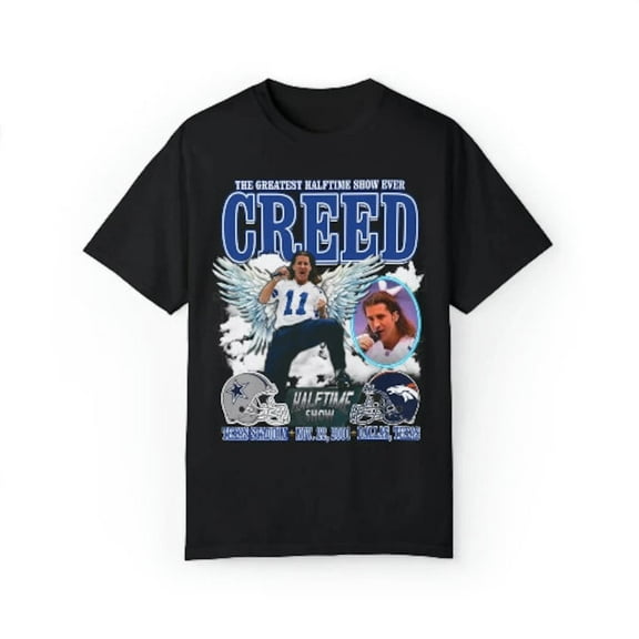 The Greatest Halftime Show Ever Creed T-shirt