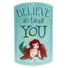 Disney 90162107-S Ariel Believe Embossed Tin Sign