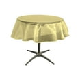 thumbnail image 1 of LA Linen TCOrgz51R-GoldO14 Nappe Ronde Miroir Organza&44; Or - 51 Po, 1 of 4