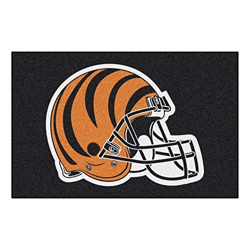 NFL - Tapis Cincinnati Bengals - 19 Po x 30 Po.