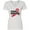 AA-White, variant on Inktastic Stroke Survivor with Red Ribbon Women's V-Neck T-Shirt