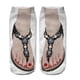 thumbnail image 5 of Jumpingount 4a Of Calcetines Estampados Para Mujer Personaliza El Conjunto Con Calcetines Con Patrón 3D Únicos En Los Pies Premium Medias, 5 of 6