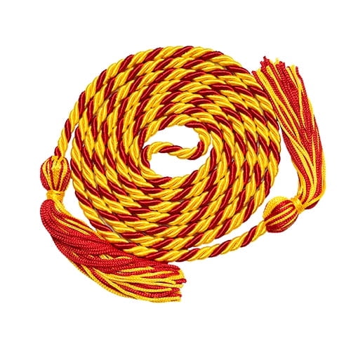 Honors Graduation Academic Honor Cord |(Gold/Red)
