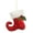 Red, variant on BOPORO Christmas Stocking 2 Pack, 8 Inch Gnomes Santa Christmas Stockings for Family Christmas Decoration Xmas Character Holiday