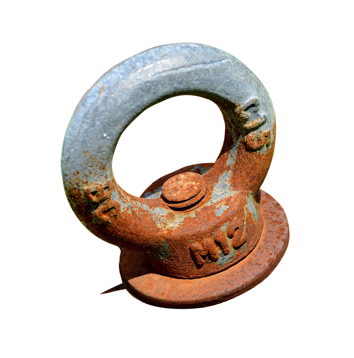 Isolated Eyelet Eye Bolt Frame Loop Metal Fixing20 Inch By 30 Inch