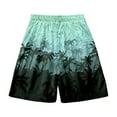thumbnail image 4 of kpoplk Men's Swim Trunks Board Shorts Quick Dry Mens Swimming Trunks with Compression Liner(Mint Green,3X-Large), 4 of 6