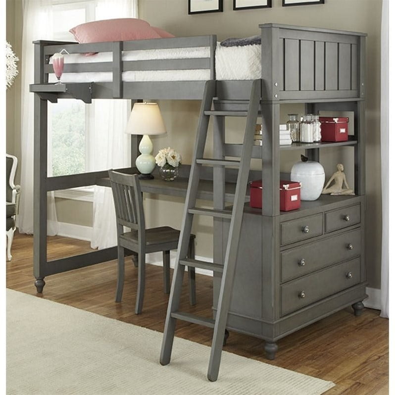 twin loft bed for kids