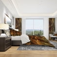 thumbnail image 3 of Designart 'Molten Gold Abstract' Modern & Contemporary Duvet Cover Set, 3 of 4