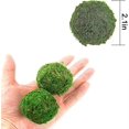 thumbnail image 3 of Moss Balls Decorative Authentic Real Preserved Moss Hanging Balls for Garden Patio Home Table Decor Party &Weddings Display Props Farmhouse Style Dcor, 3 of 5