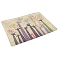 thumbnail image 2 of MKHERT Cute Drawn Style Giraffes Animal Art Doormat Rug Home Decor Floor Mat Bath Mat 30x18 inch, 2 of 3
