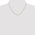 thumbnail image 4 of 10K Yellow Gold Box Chain Styles Necklace .7 mm 18 inch 0.7, 4 of 4