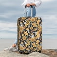 thumbnail image 7 of Disketp Sunflowers Bee Elastic Travel Luggage Cover Travel Suitcase Protective Cover For Trunk Case Apply To 18''-32'' Suitcase Cover-Small, 7 of 7