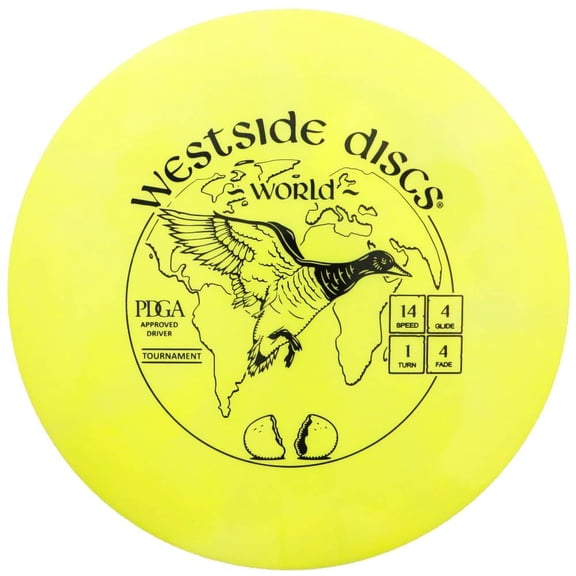 Westside Tournament World Distance Driver Golf Disc [Colors may vary]