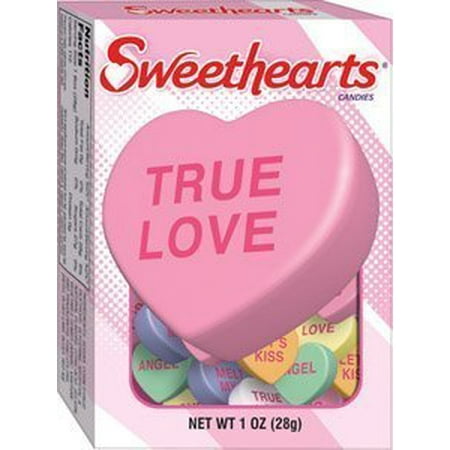 Sweethearts Conversation Hearts 1 box - Walmart.com