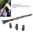 thumbnail image 4 of Beginner Clarinet, Engineering Plastic Tube Body 17 Key Comfortable Grip Flat Clarinet  For Performance, 4 of 8