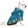 thumbnail image 2 of Balery Cute Colorful Owls And Trees Sudadera con Capucha para Perros Pequeños – Ropa para Mascotas, Disfraz para Perros y Gatos, Ideal para Fiestas y Cosplay-X-Large, 2 of 7