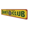 thumbnail image 4 of Dart Club Novelty Decor, Metal Wall Sign - 4x18 Inches, 4 of 4