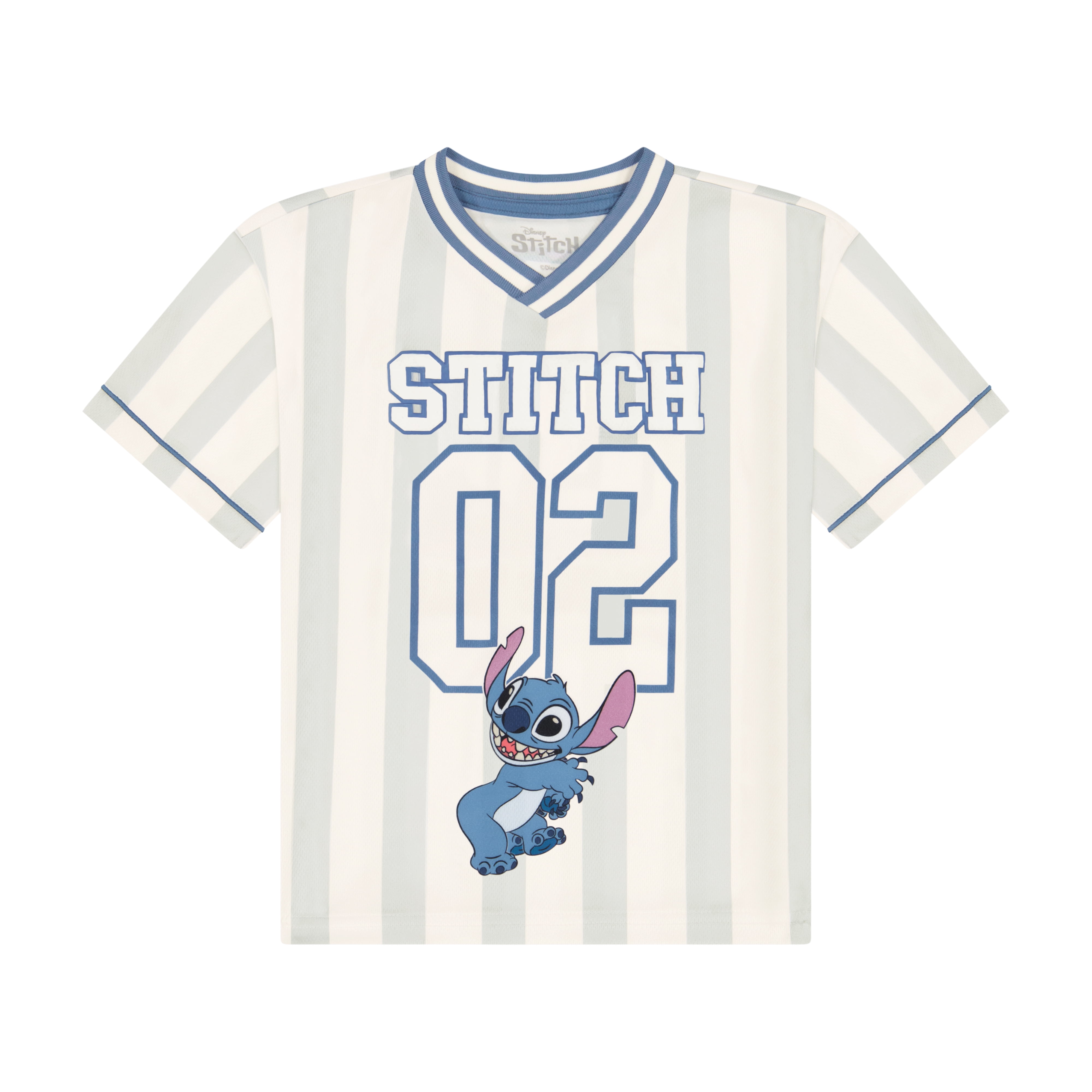 Stitch Toddler Boy Short Sleeve Jersey, Sizes 12 Months-5T