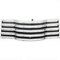 OER CX1928 Grill-Chrome w/Black Brackets, Fits Chevy Pickup 1947-53