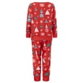 thumbnail image 4 of Pijamas navideños familiares a juego, conjunto de pijama con estampado de árbol de Navidad (camiseta y pantalón) para bebé/perro/perro/peluche)., 4 of 9
