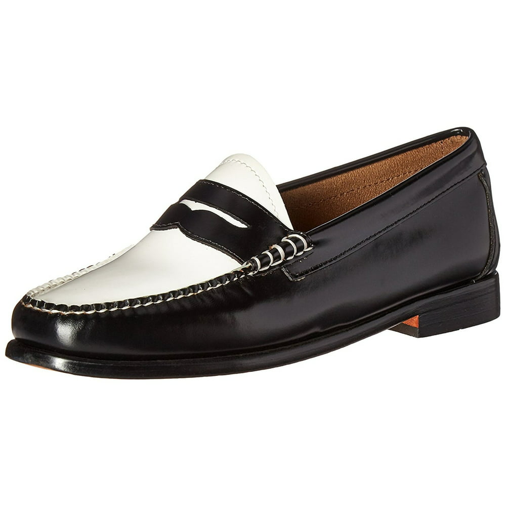 G.H. Bass - G.H. Bass & Co. Womens Whitney Leather Closed Toe Loafers ...
