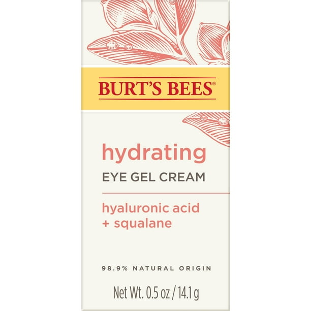 Burt's Bees Hydrating Eye Gel Cream with Hyaluronic Acid and Squalane