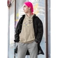 thumbnail image 2 of Wherever You Go Daisy Bicycle Hoodie Women -Image by Shutterstock, Female Medium, 2 of 4