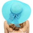 thumbnail image 2 of Sombrero para el sol, sombrero de verano para mujer, sombrero de paja, sombrero de paja, sombrero de playa, sombrero para el sol, sombrero de ala ancha, sombrero de jardín plegable,, 2 of 3