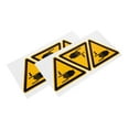 thumbnail image 2 of 6pcs Pinch Safety Warning Stickers Adhesive Keep Hands Labels Caution Danger Sticker for Machinery, 2 of 6