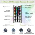 thumbnail image 6 of 300 LEDs Strip Lights 5M/16.5ft 20 Colors RGB LED Strip IP65 Waterproof w/ Remote, 6 of 17