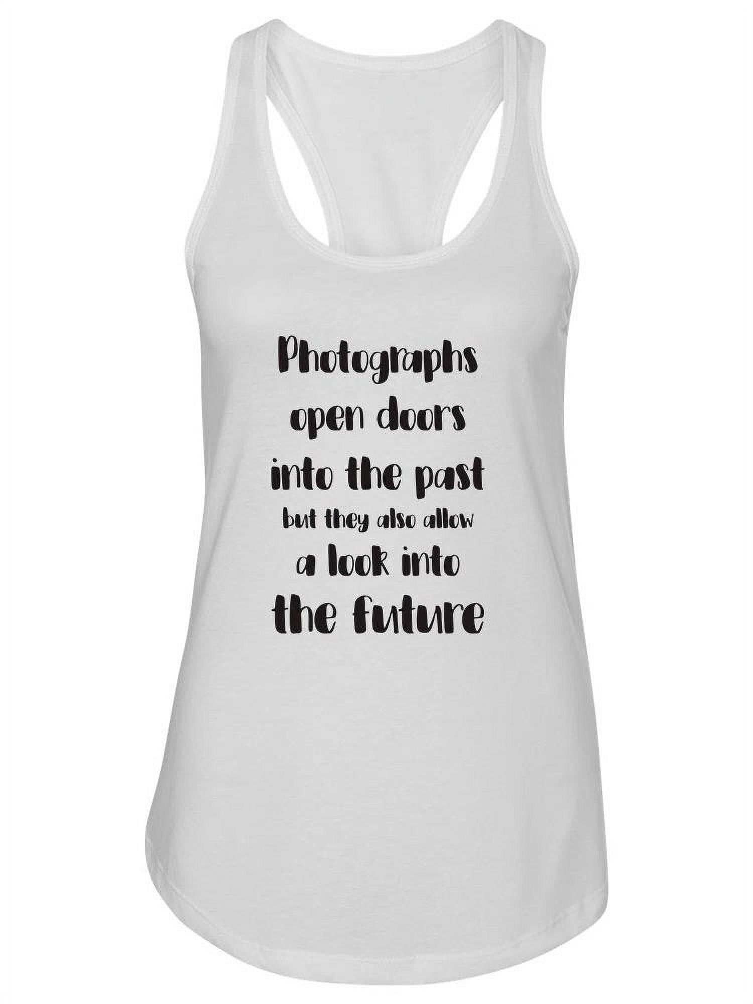 Photograph Quote Tank Women Image by Shutterstock, Female Medium