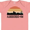 thumbnail image 4 of Inktastic Albuquerque New Mexico Skyline Boys or Girls Baby Bodysuit, 4 of 5