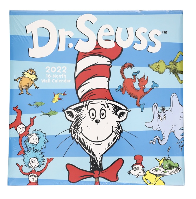 Dr. Seuss 2022 16 Month Wall Calendar 