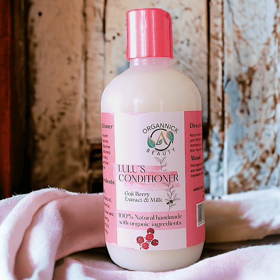 OrgAnnick Beauty Lulu's Paraben and Sulfate Free Conditioner for Kids- All Hair Types- 4 oz